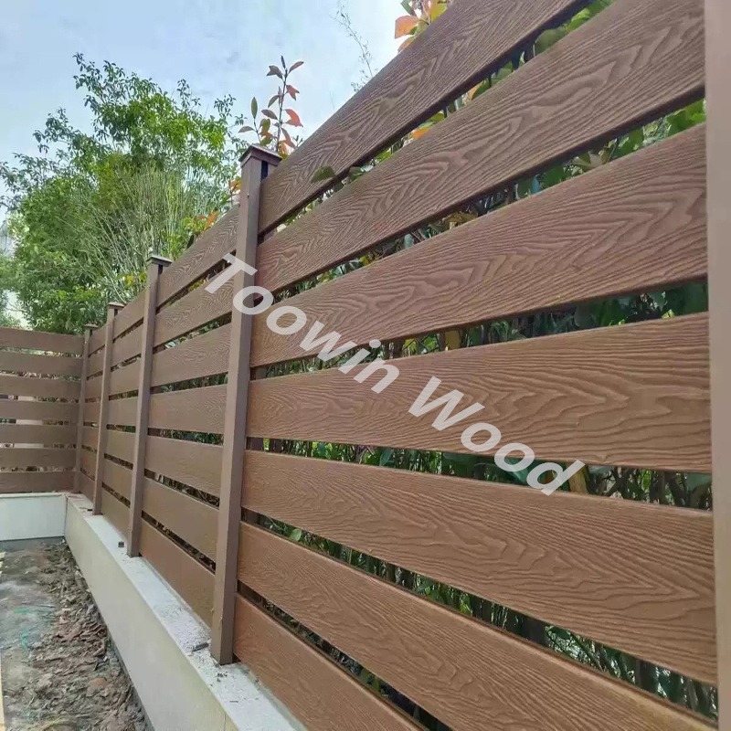 3D Wood Grain Fence