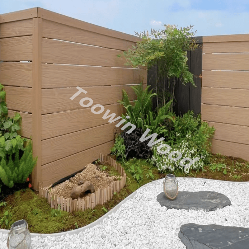 3D Wood Grain Fence